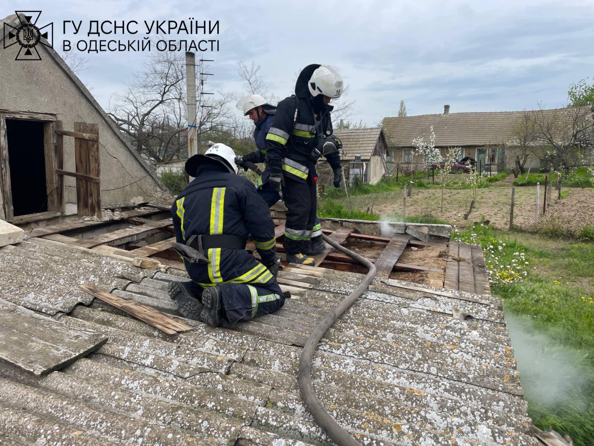 Вранці у Білгород-Дністровському районі палав житловий будинок