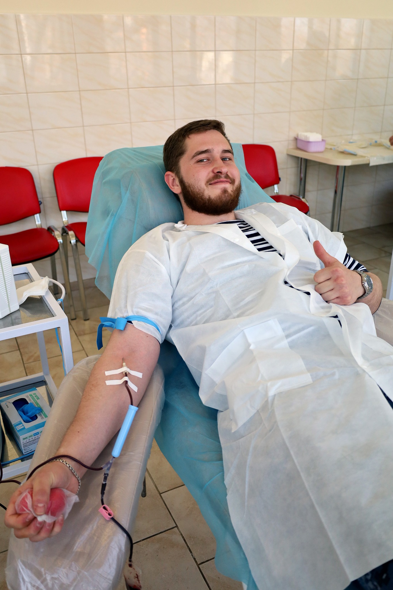 Кровь тоже может воевать: пограничники Одесщины присоединились к донорской акции «Кровь - побратимам»