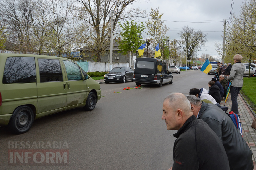 В Кілії відбулося прощання з загиблим Захисником Романом Єфіменко (фото)