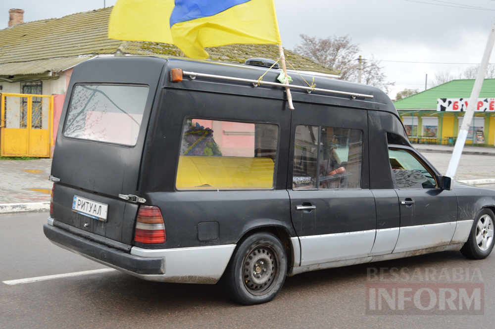 В Кілії відбулося прощання з загиблим Захисником Романом Єфіменко (фото)