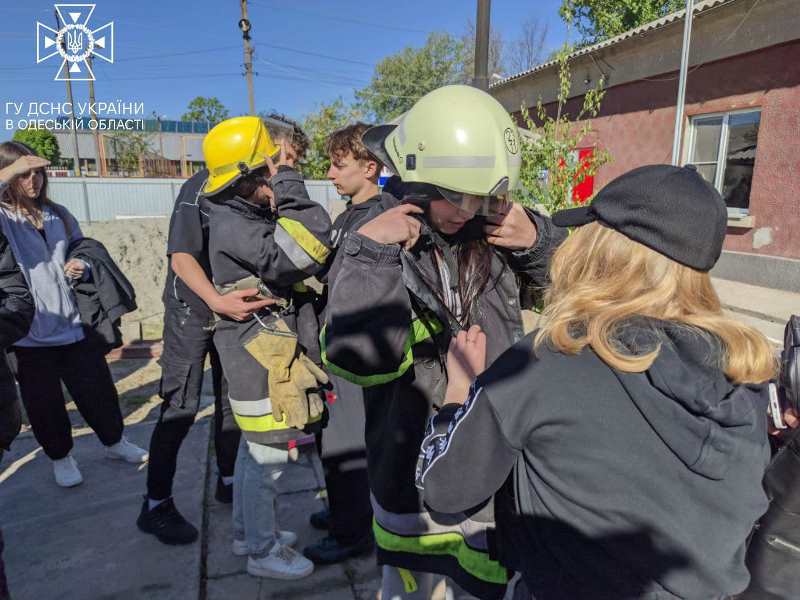 Молодіжний рух, який набирає популярності: юні мешканці Кілії мали змогу відчути себе справжніми вогнеборцями