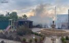 В Заливе из-за неосторожного использования мангала сгорели беседки на территории садового дома