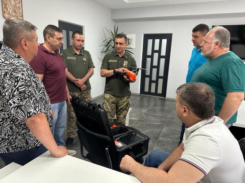 Для захисту кордонів України: прикордонникам Ізмаїльського загону подарували дрон