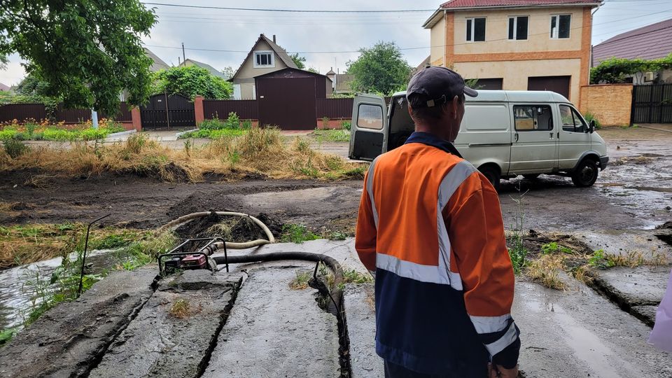 В Аккермані знову боролися з наслідками стихії - подробиці