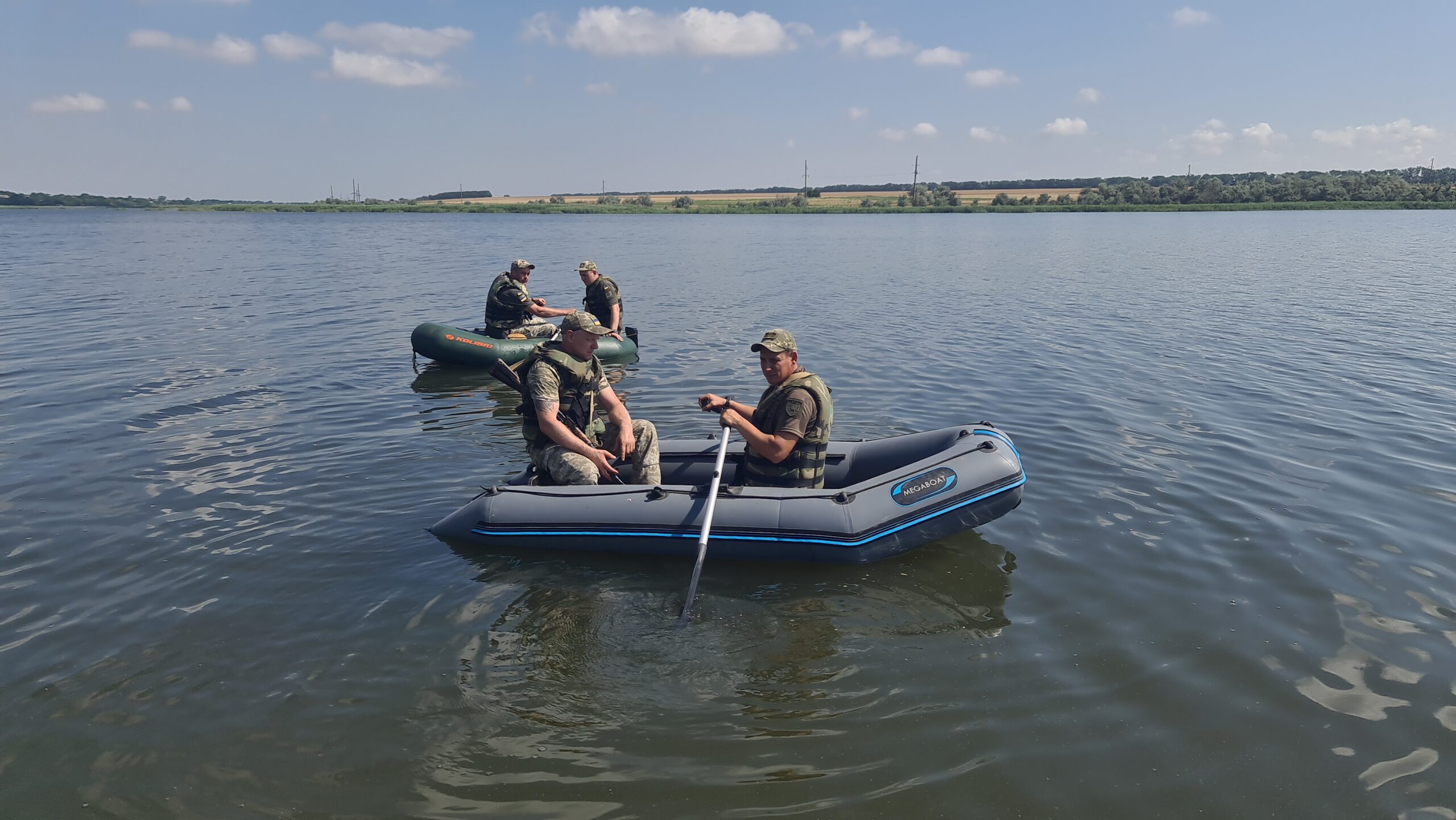 Ізмаїльські прикордонники "рятували" один одного: обійшлося без жертв