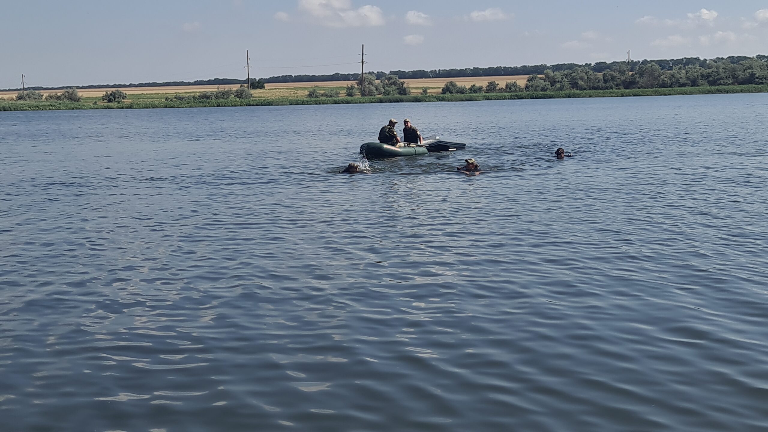 Ізмаїльські прикордонники "рятували" один одного: обійшлося без жертв