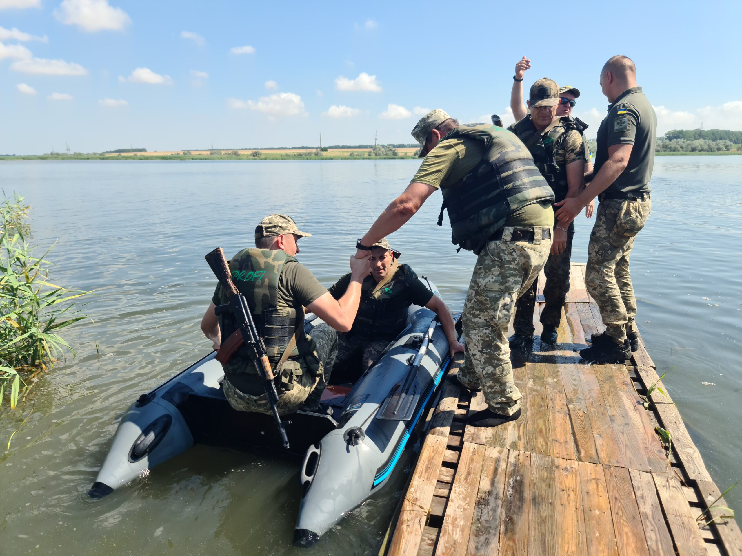 Ізмаїльські прикордонники "рятували" один одного: обійшлося без жертв