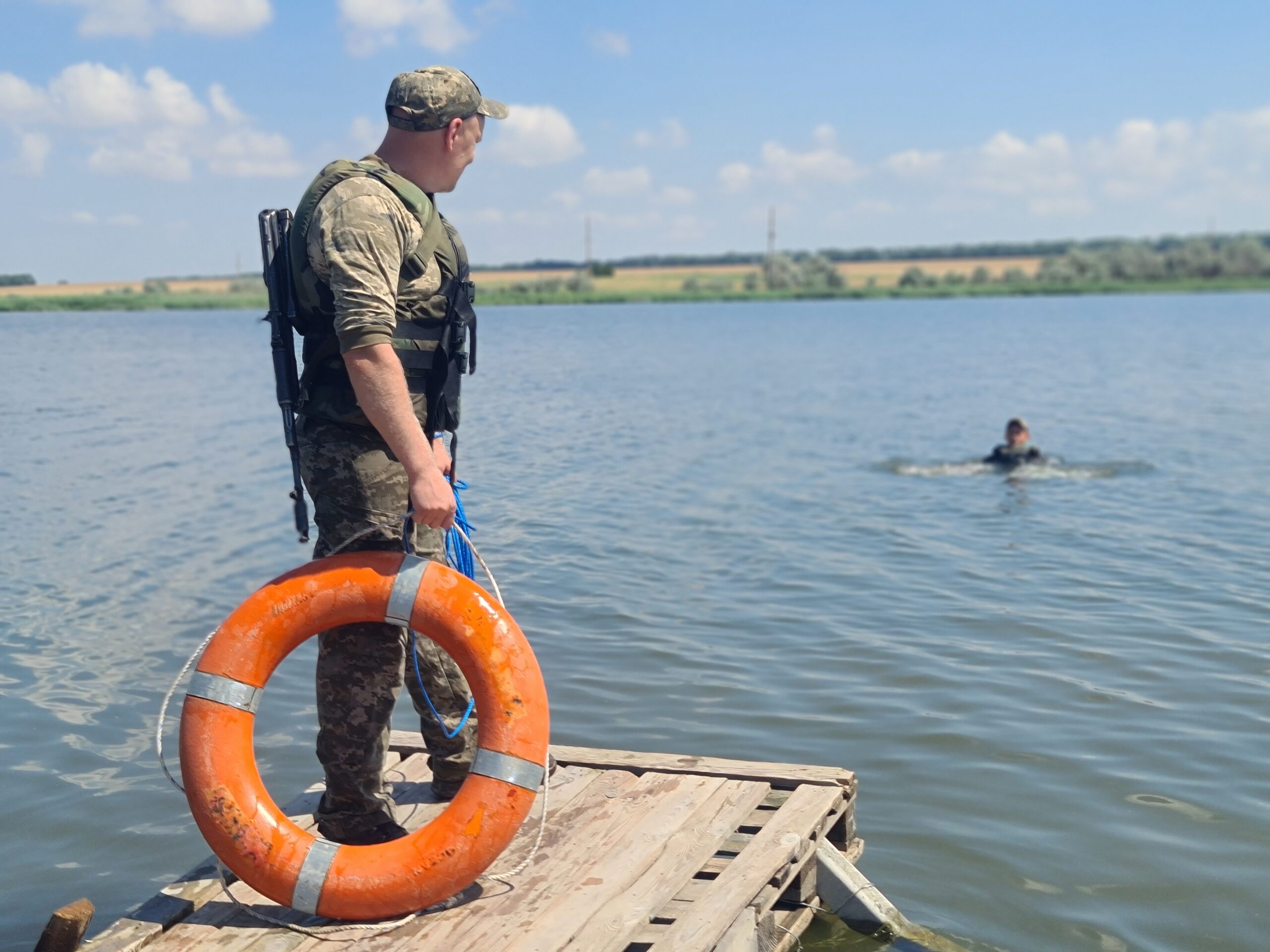 Ізмаїльські прикордонники "рятували" один одного: обійшлося без жертв