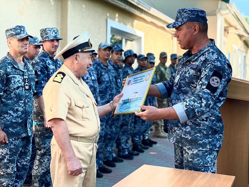 В Измаиле Учебный центр Морской охраны отметил 21-ю годовщину со дня создания