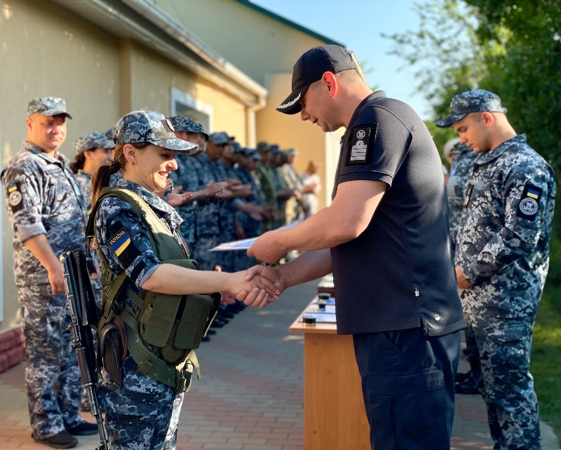 В Ізмаїлі Навчальний центр Морської охорони відзначив 21-у річницю з дня створення