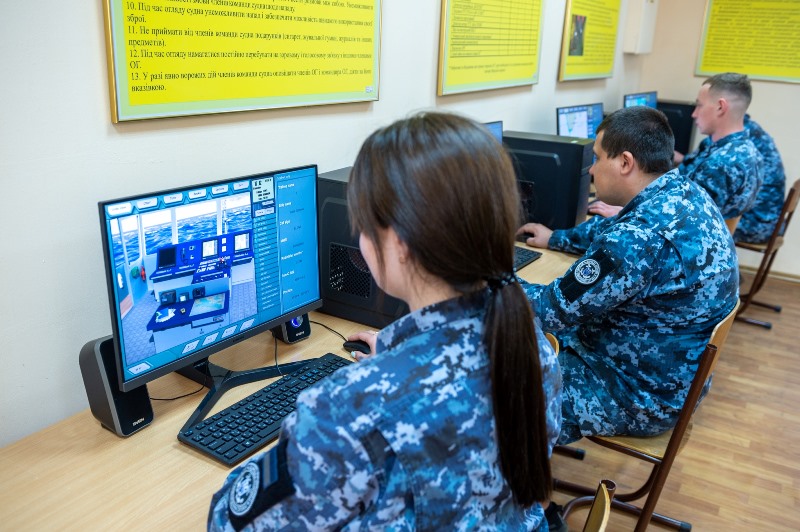 В Измаиле Учебный центр Морской охраны отметил 21-ю годовщину со дня создания