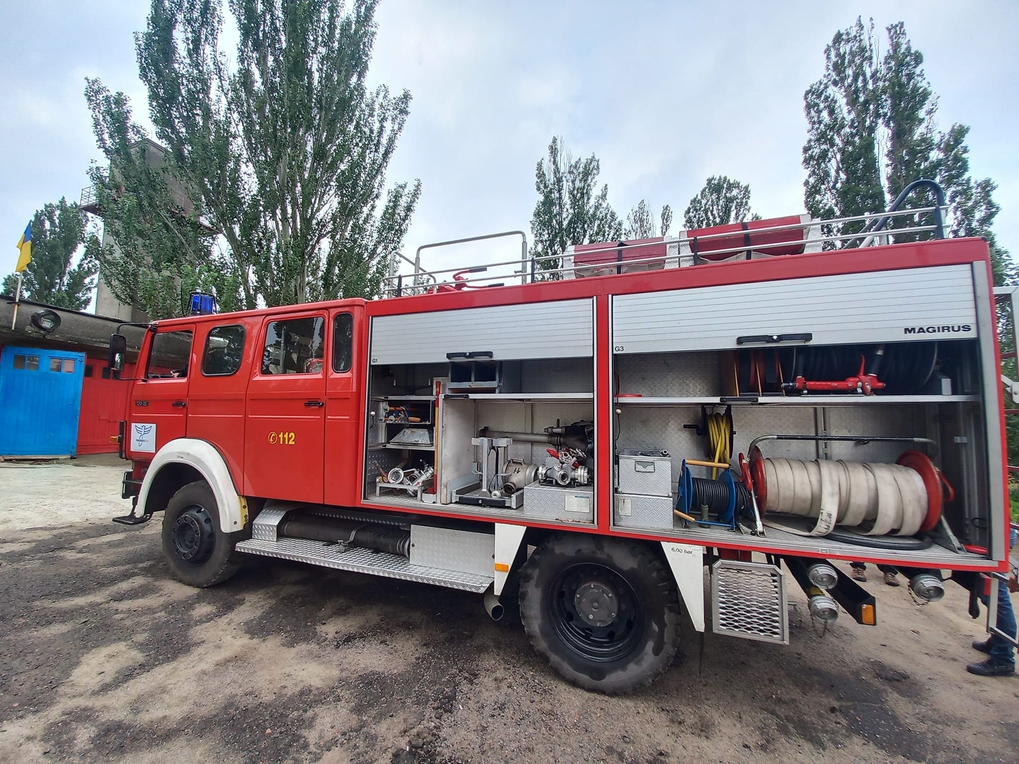 Шабівська громада безкоштовно отримала  пожежний автомобіль в рамках співпраці з Німеччиною