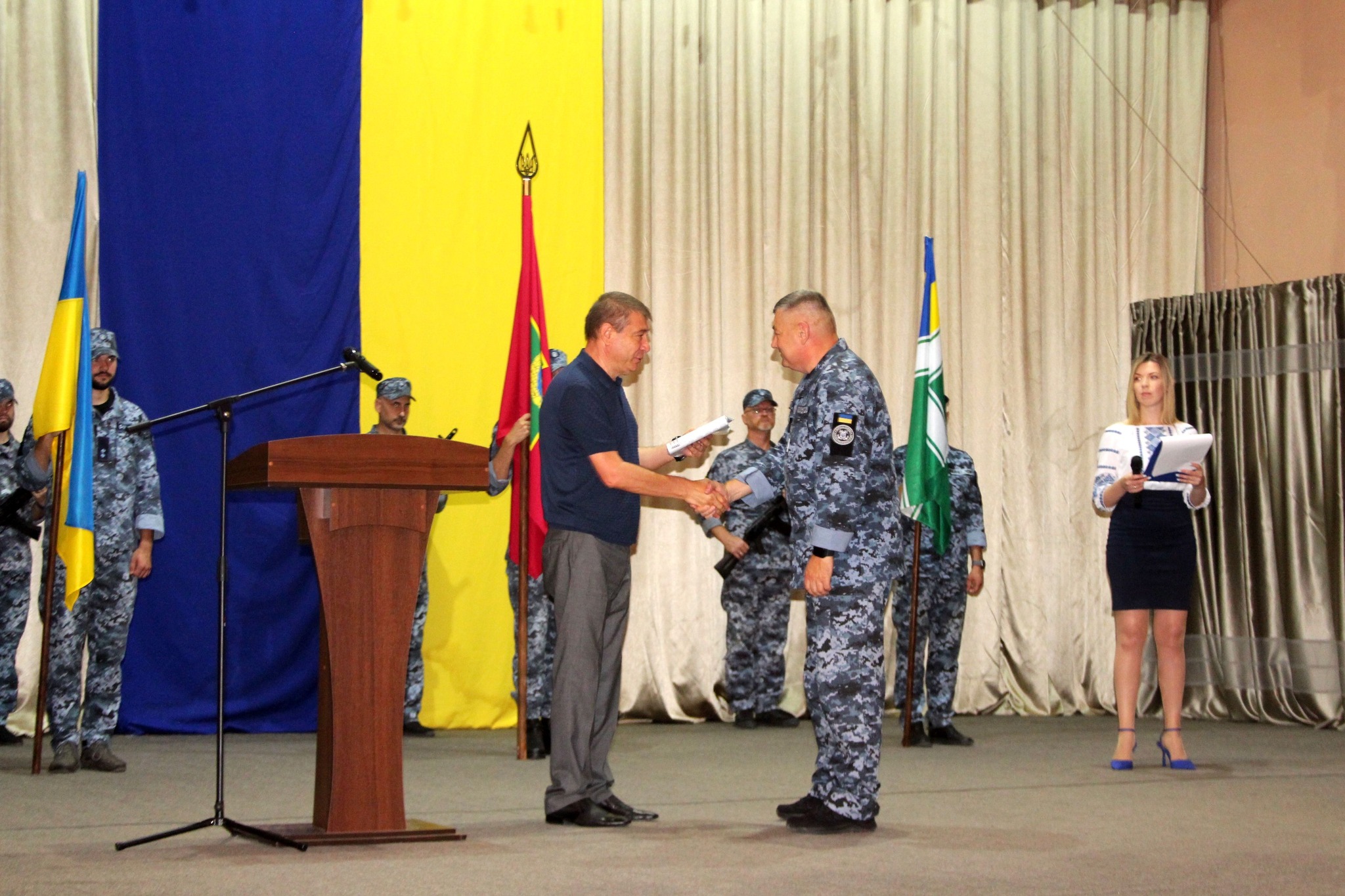 Завжди на сторожі морських кордонів: у Білгороді-Дністровському  відзначили річницю заснування 23 загону морської охорони