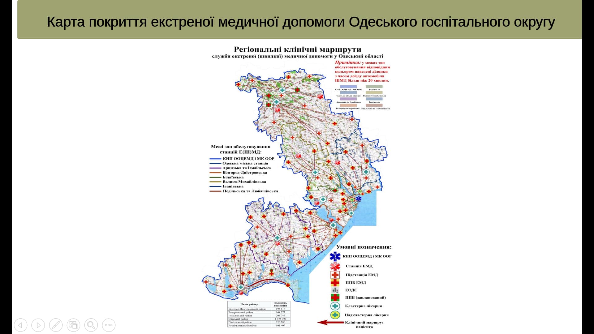 Госпітальний округ Одещини - відбулась презентація погодженної Кабміном спроможної мережі медичних закладів області