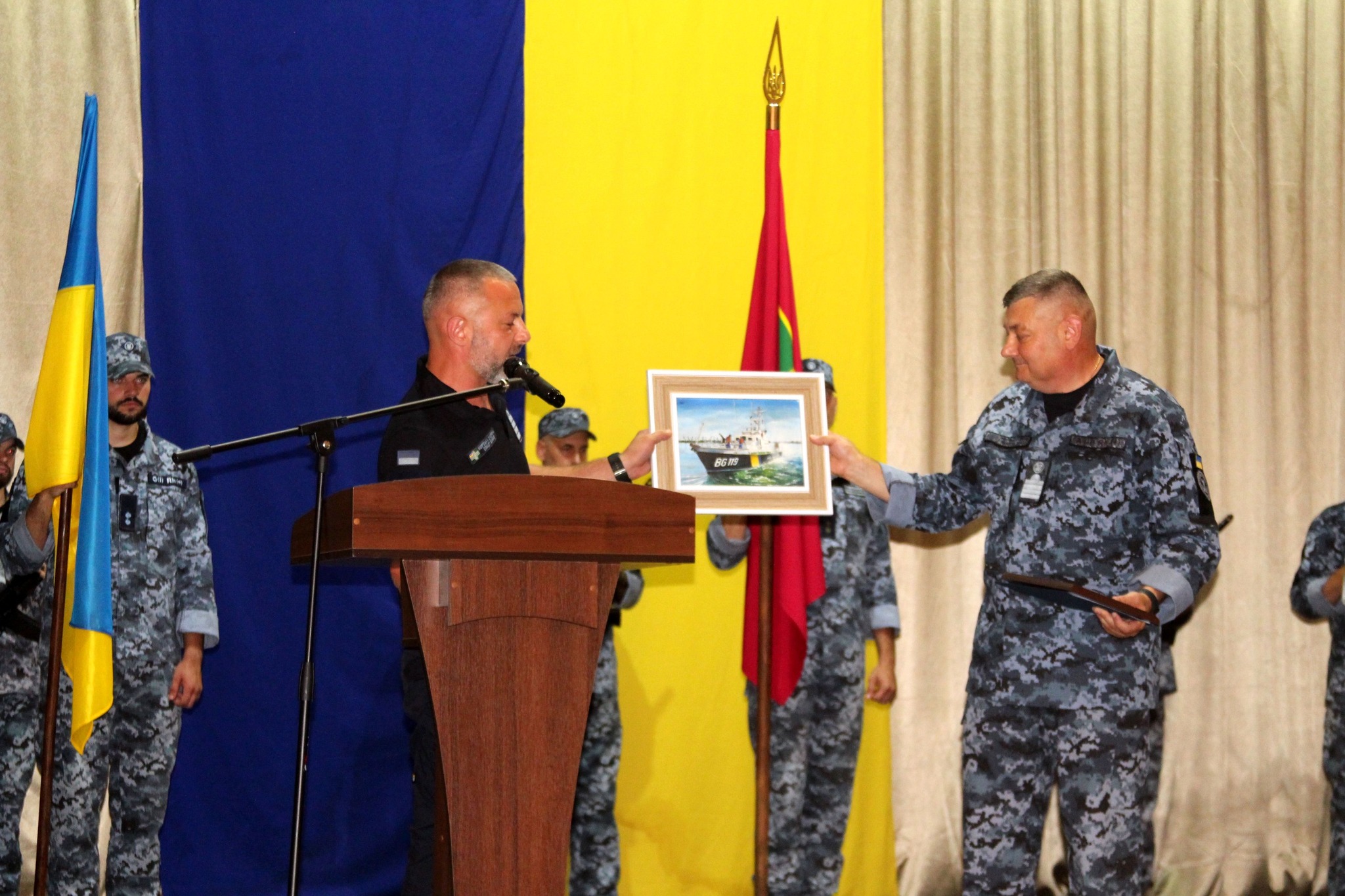 Завжди на сторожі морських кордонів: у Білгороді-Дністровському  відзначили річницю заснування 23 загону морської охорони