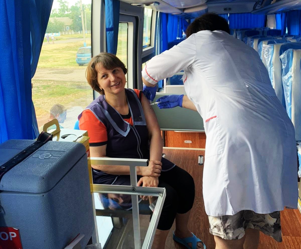 Иммунизация во время войны: вакцинальный автобус Ankai добрался до Бессарабии