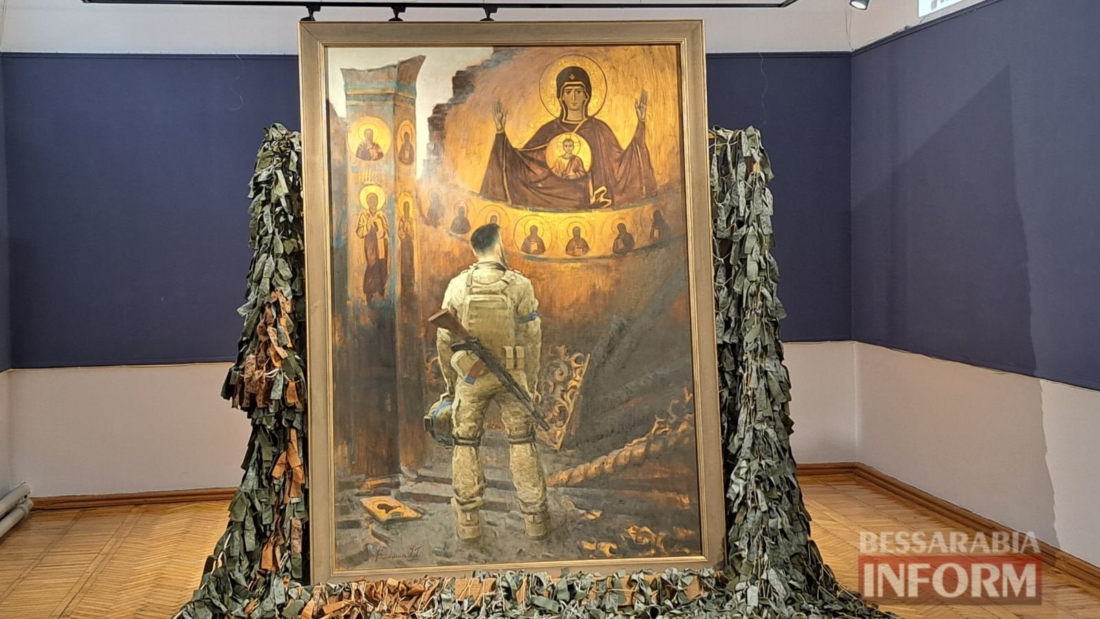 Выставочный проект «Молитва» гениального аккерманского художника Ивана Волошина представили в Белгород-Днестровском краеведческом музее