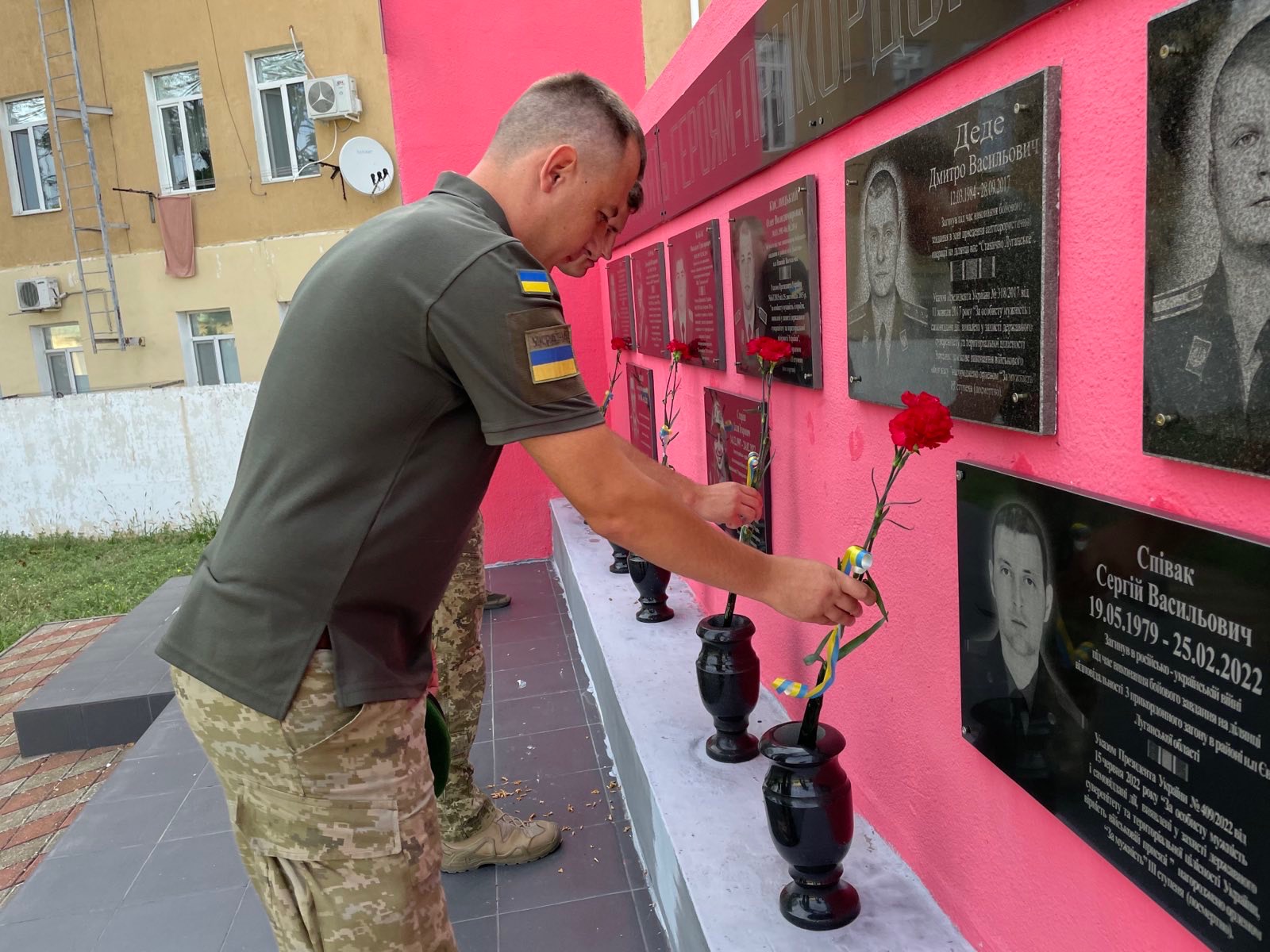 Білгород-Дністровські прикордонники сьогодні вшановують пам’ять свого побратима ─ Михайла Кабака