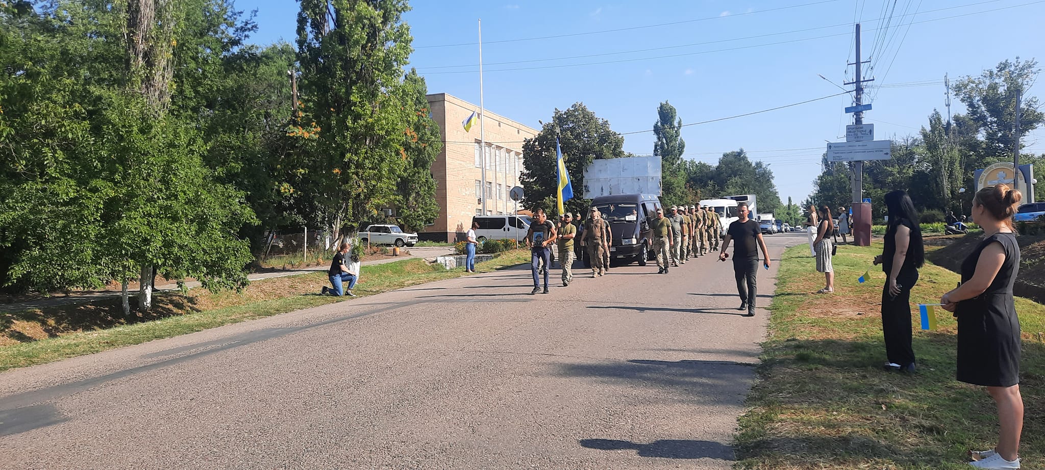 Арцизька громада провела в останню путь свого Героя Сергія Дубового