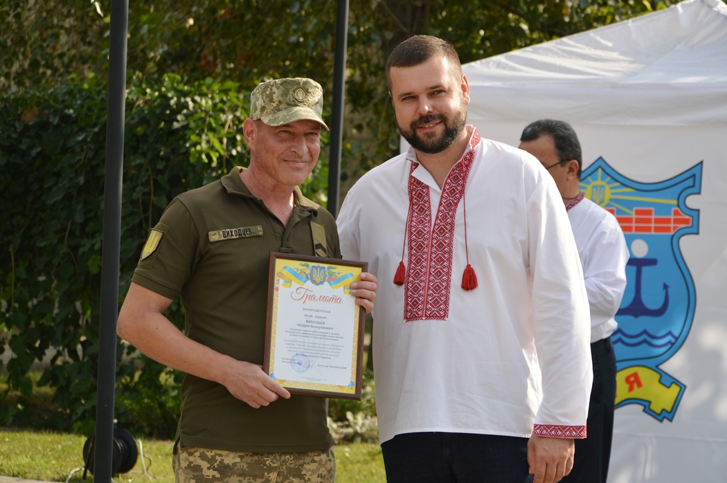 В Кілії відбулися урочистості до головного державного свята України