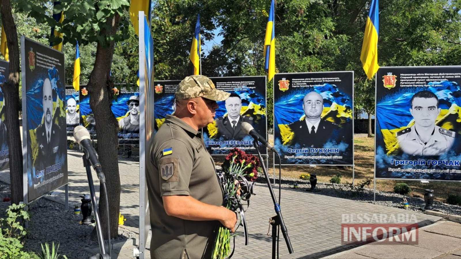 Алею пам’яті полеглим у російсько-українській війні відкрили у Білгороді-Дністровському - чиї імена назавжди закарбовані в історію
