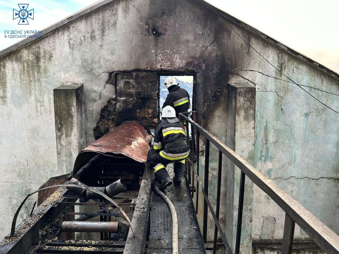 В Аккермані знову палало: горіло складське приміщення, причина наразі невідома