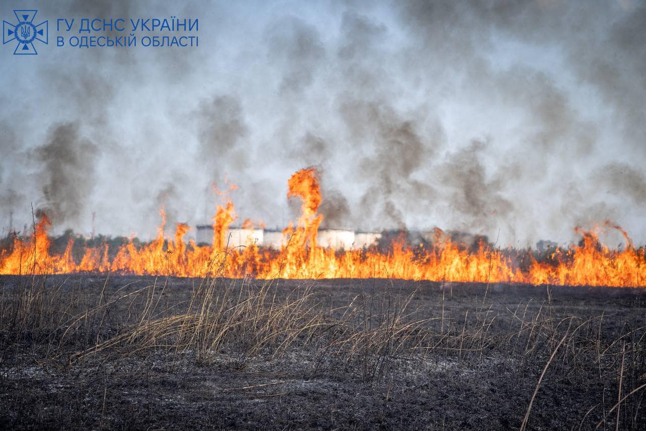 Як горохом об стіну: в Одеській області не вщухають пожежі через необачність людей