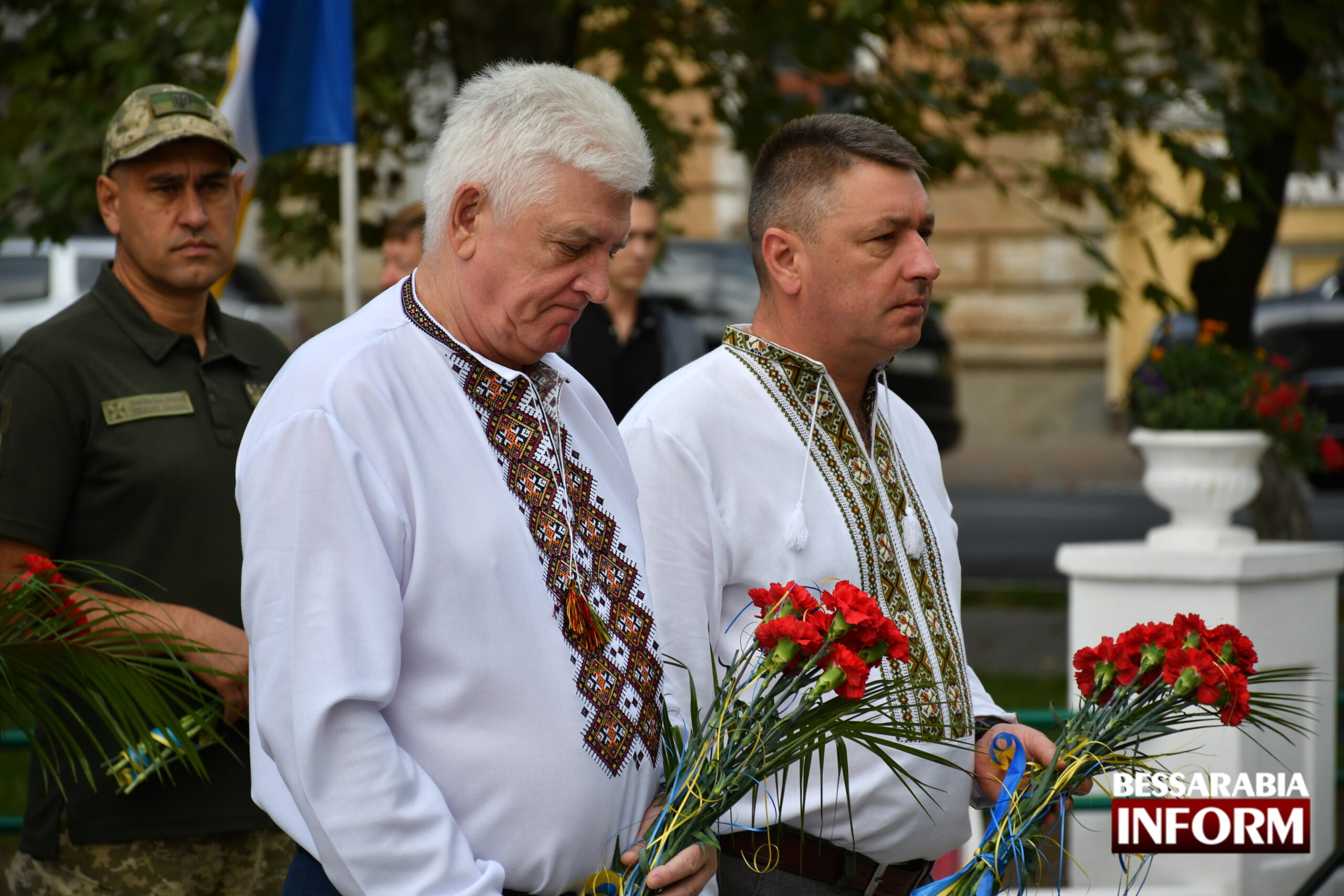 День захисників та захисниць України: в Ізмаїлі поклали квіти та вшанували загиблих бійців