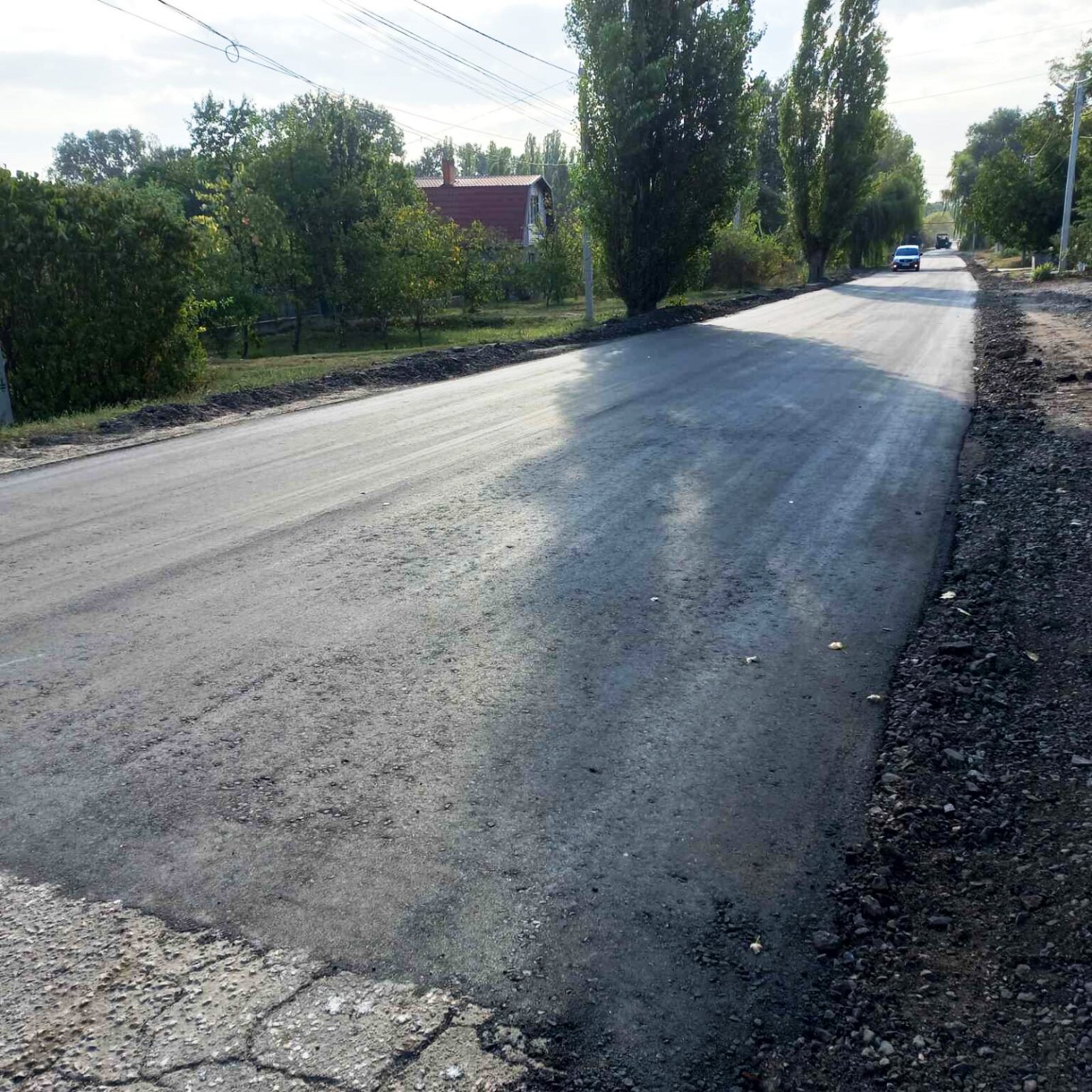 В Тарутино проводится текущий ремонт наиболее проблемных участков коммунальных дорог