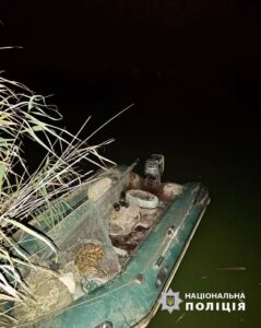 Нарыбал более чем на 200 тысяч гривен: на озере Катлабух разоблачили браконьера