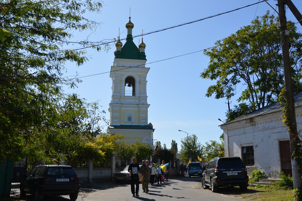 Второй день траура в Килии - похоронили умершего защитника Олега Пастушенко