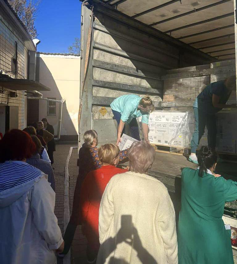Помощь для самых молодых: американская благотворительная компания предоставила гуманитарную помощь Одесщине в виде детского питания