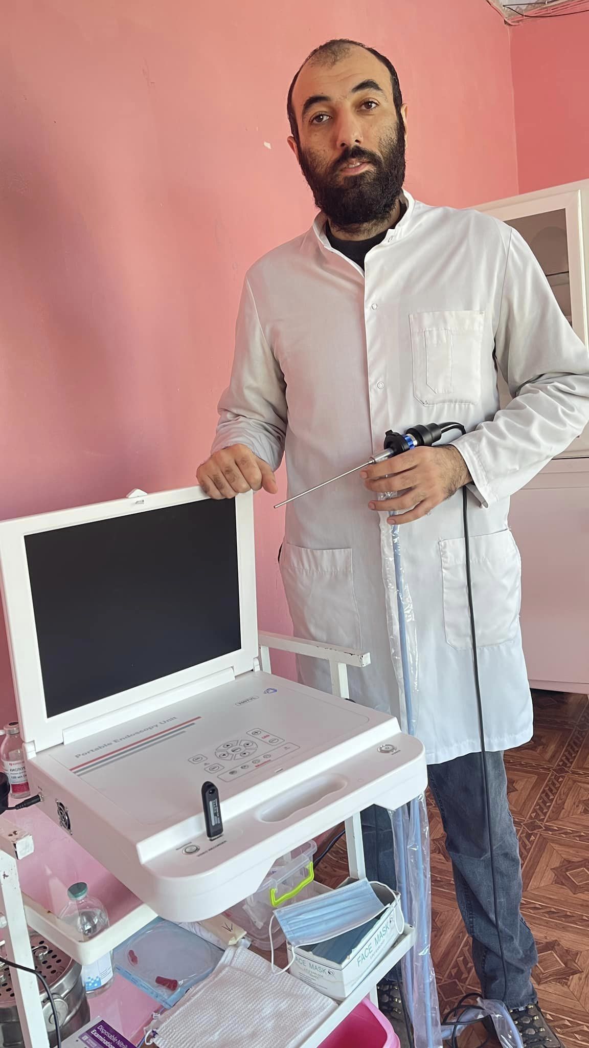 В Тарутинській центральній лікарні пацієнти можуть скористатись новою послугою - ендоскопічне обстеження ЛОР-органів