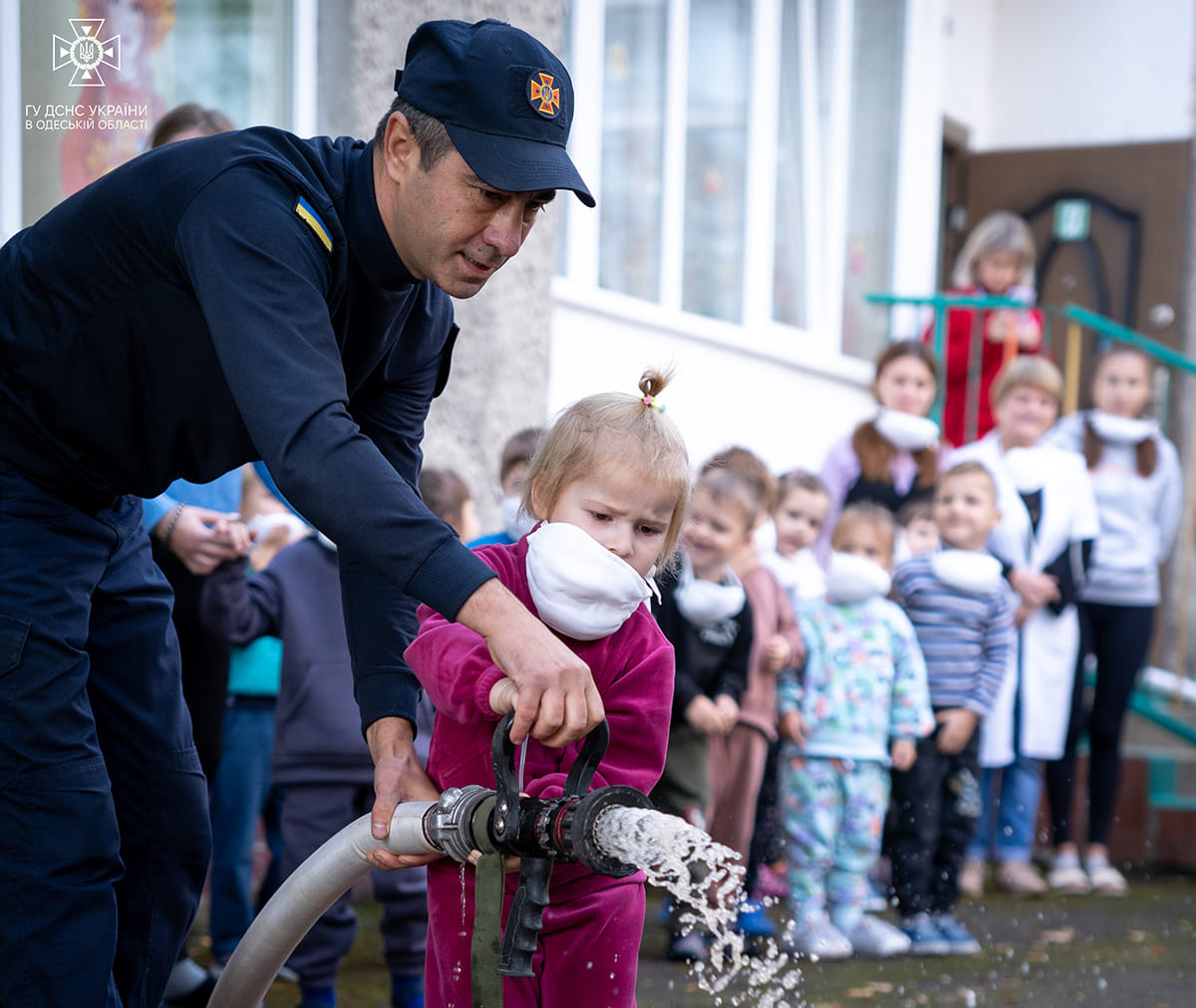 Вихованці одного з дитсадків Аккерману покидали приміщення у диму разом з пожежниками