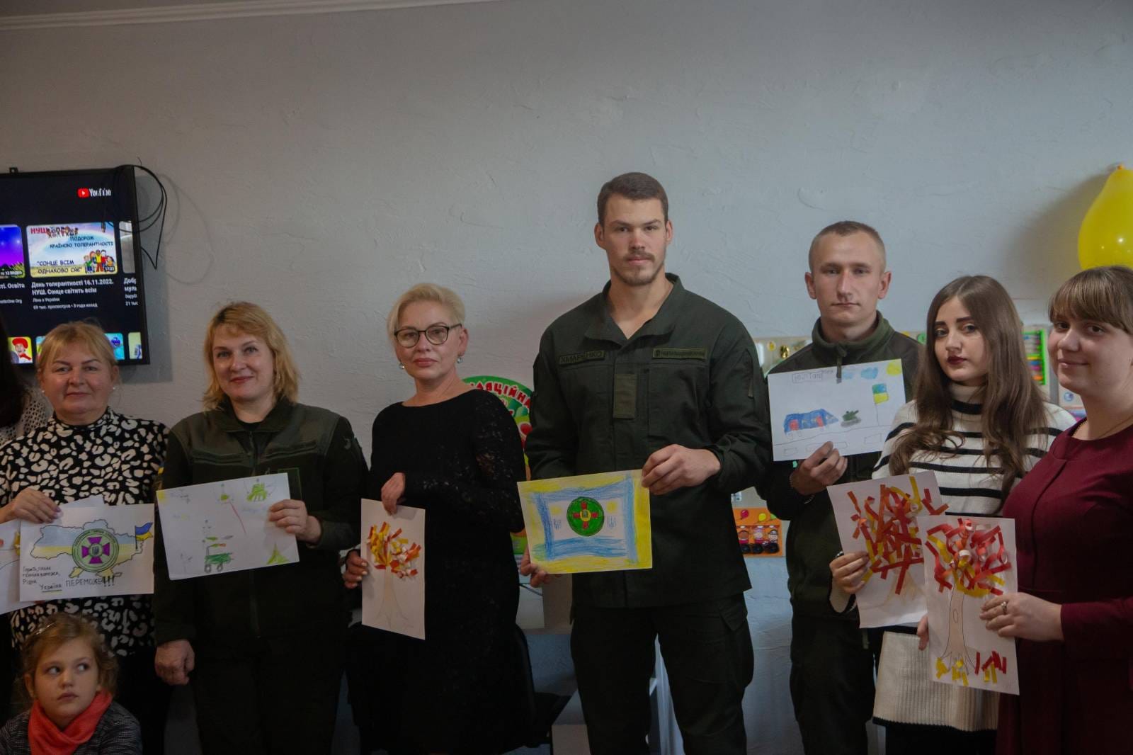 Нацгвардійці Ізмаїлу побували в гостях у малечі Центру комплексної реабілітації дітей з ООП