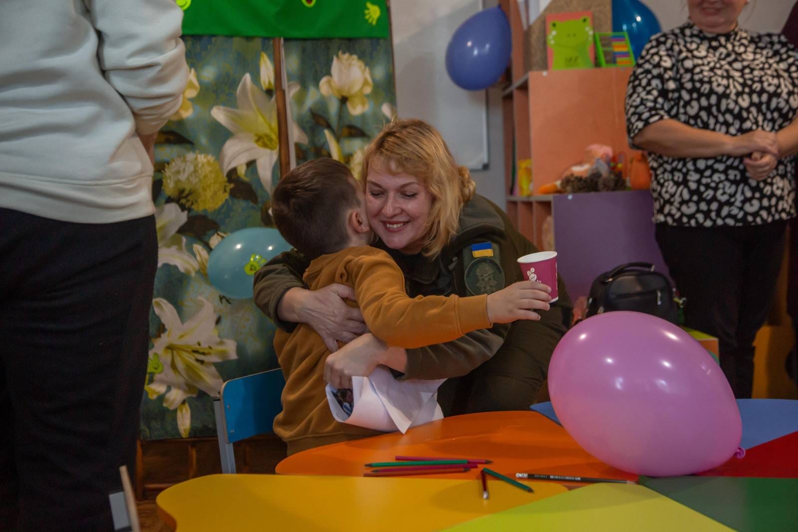 Нацгвардейцы Измаила побывали в гостях у малышей Центра комплексной реабилитации детей с ООП