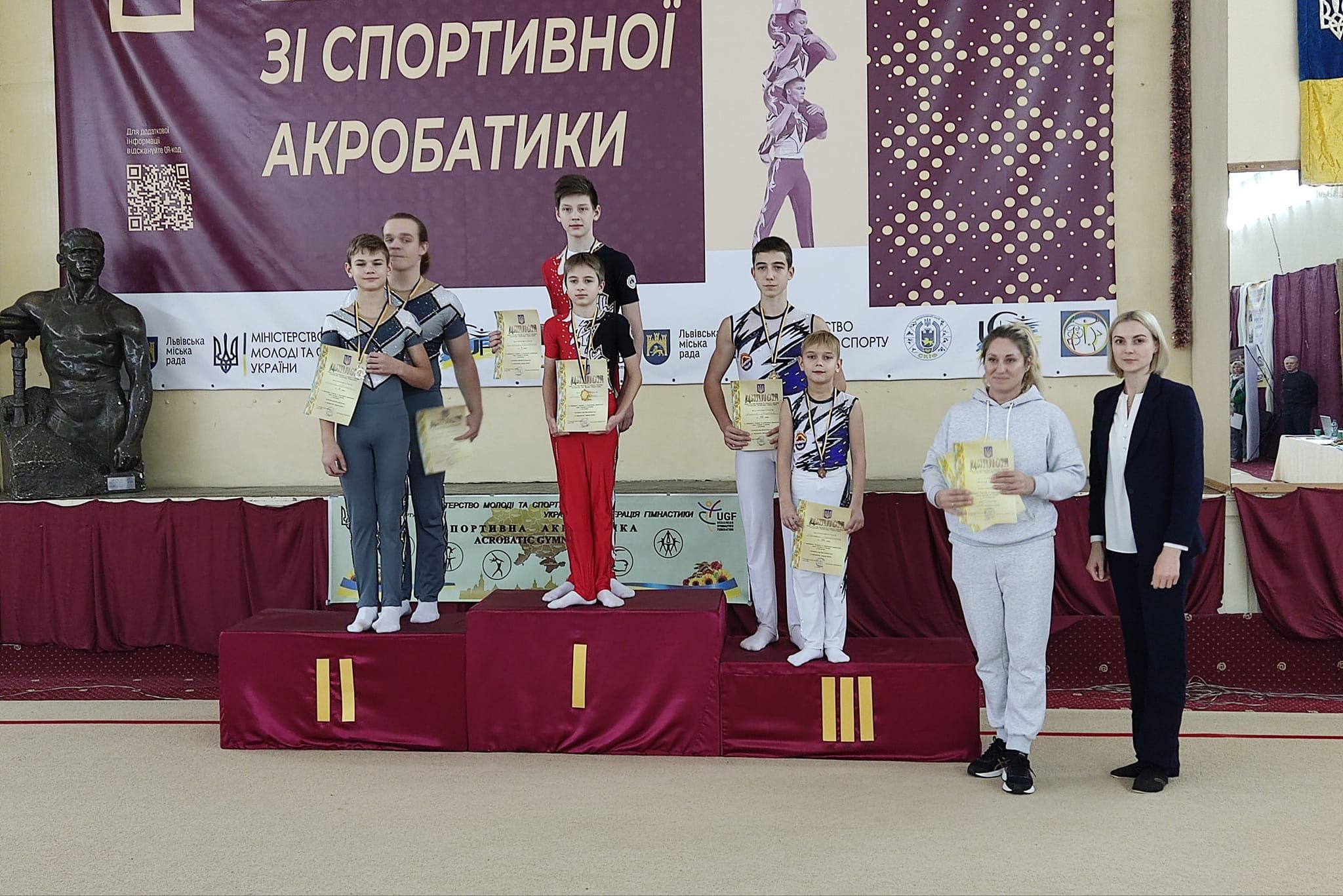 Повернулись додому Чемпіонками України: аккерманські акробати здобули перемогу та призові місця