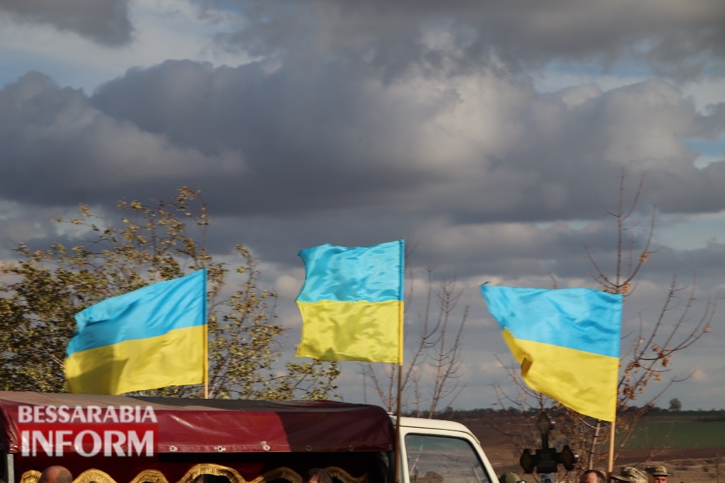 В Болградській громаді поховали Захисника України Сергія Бенько