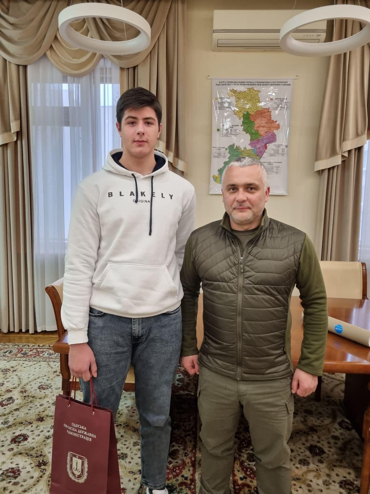 Ученика лицея Тарутинского общества наградили президентской стипендией за олимпиаду по болгарскому языку