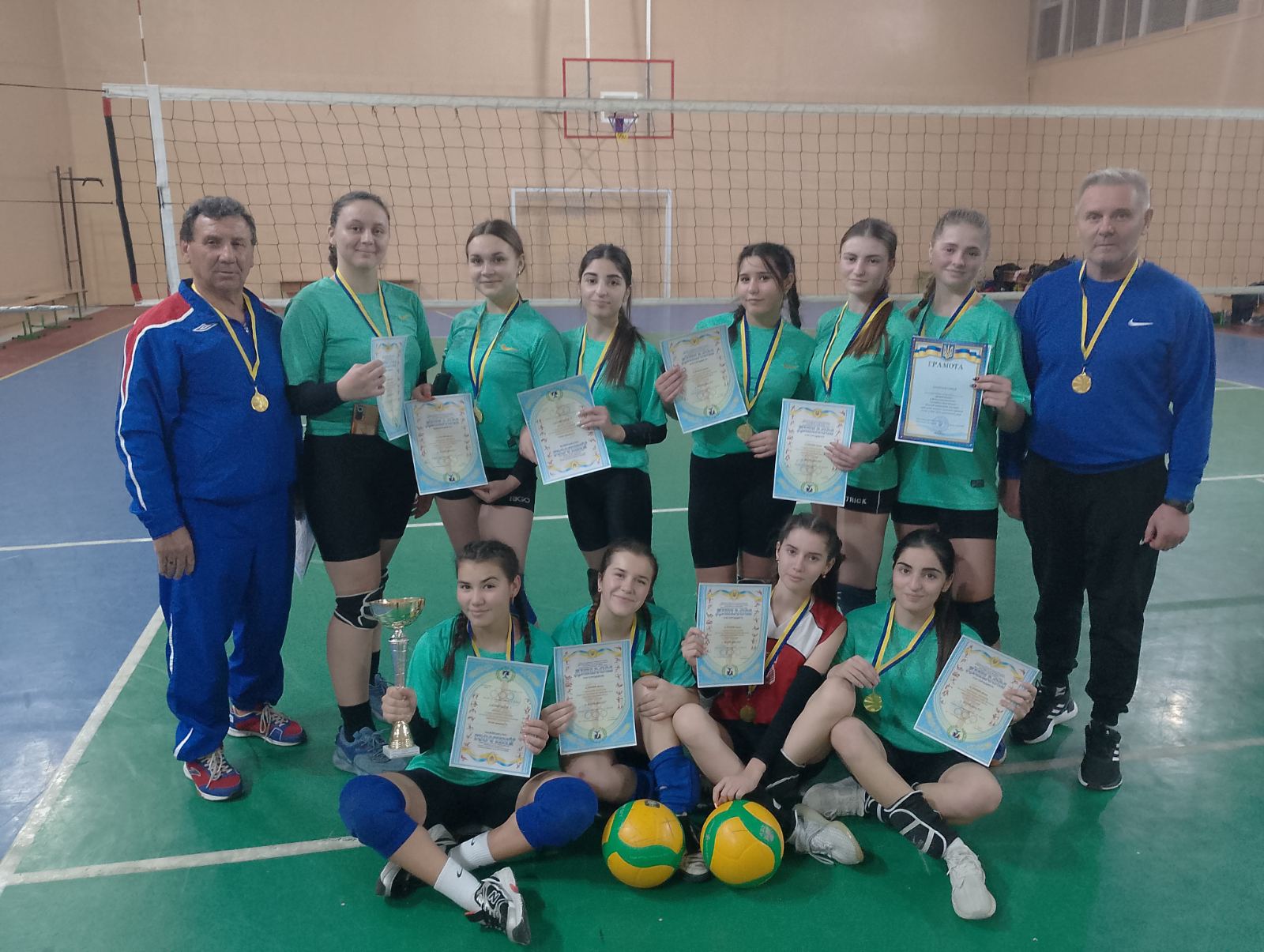 Ліцей Татарбунарського району підкорив фінал обласної спартакіади з волейболу