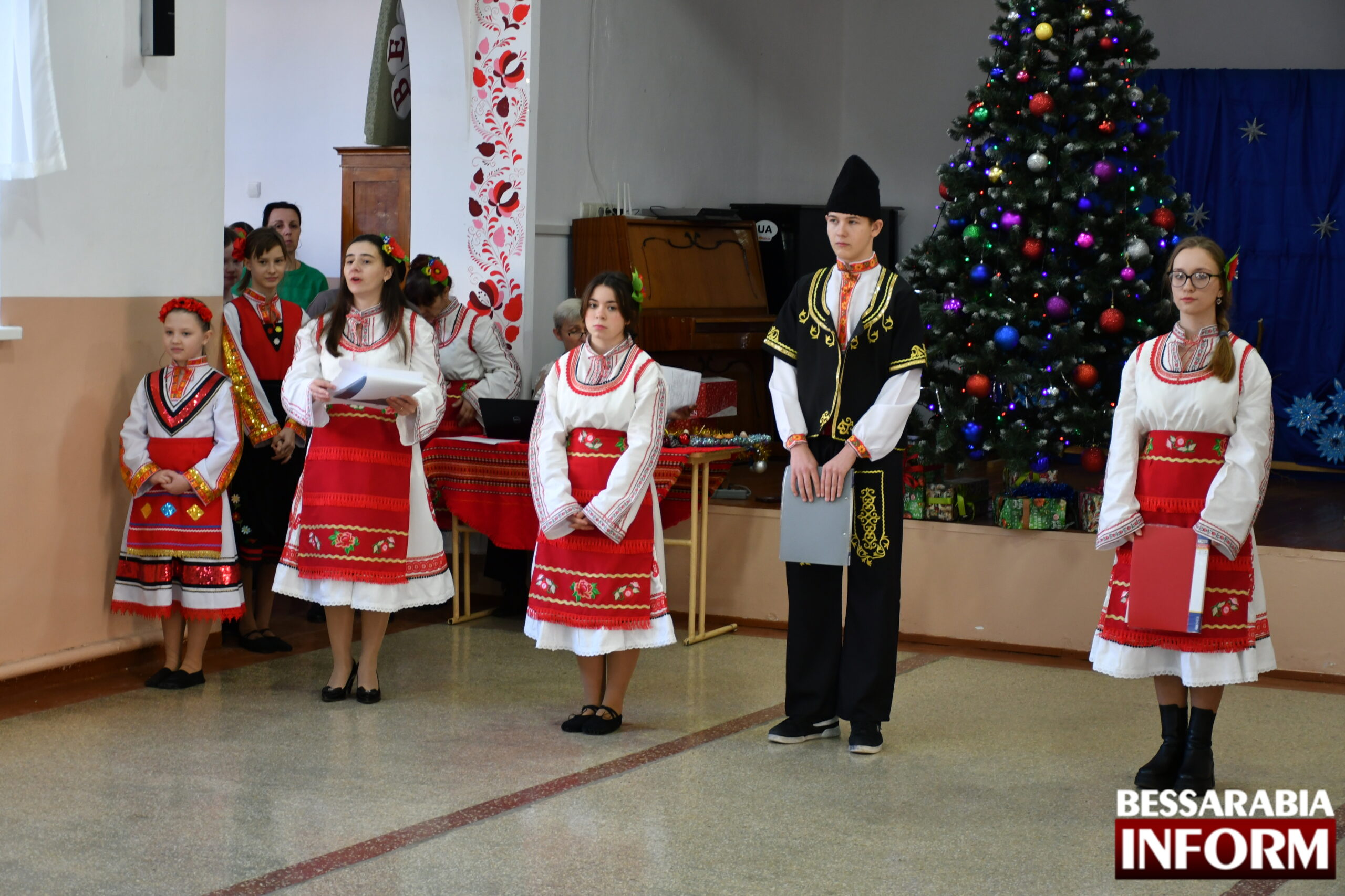 В Ізмаїлі школярі "Аз Буки Веди" відсвяткували Різдво