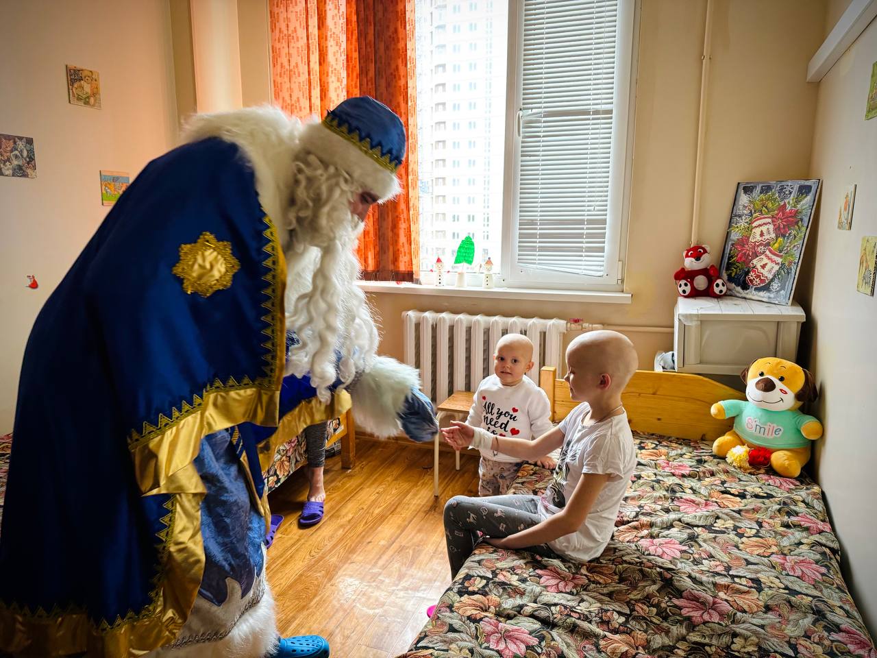 Олег Кіпер привітав з Днем Святого Миколая малюків з Ізмаїльського спеціалізованого будинку дитини
