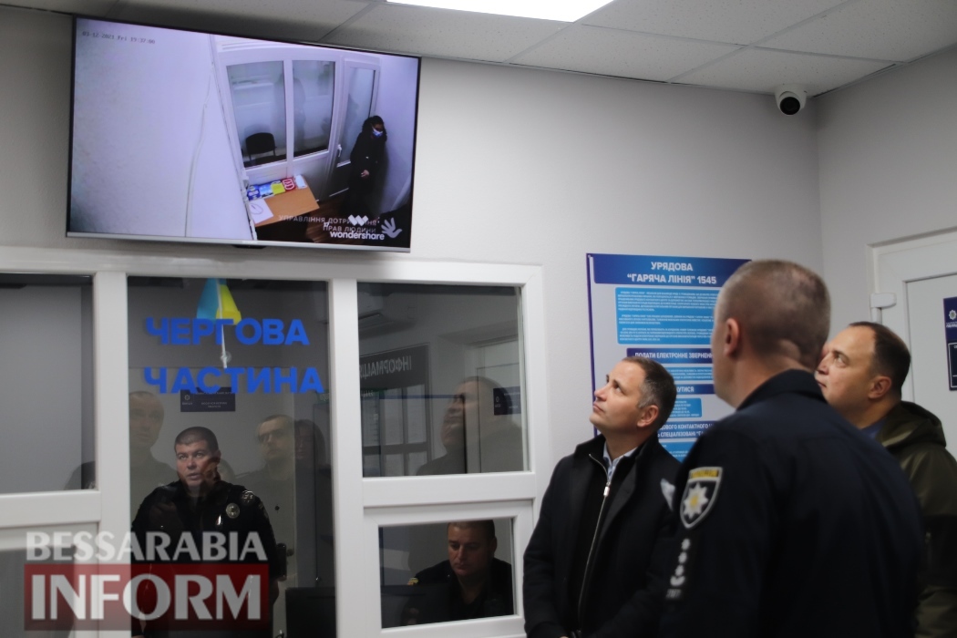 Кожен їх крок у полі зору: в Болградському районному відділі поліції запровадили пілотний проєкт автоматизованої фіксації дій поліціянтів та затриманих