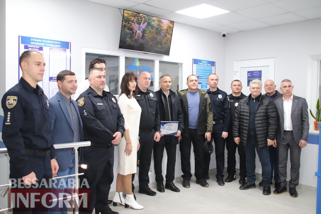 Каждый шаг в поле зрения: в Болградском районном отделе полиции ввели пилотный проект автоматизированной фиксации действий полицейских и задержанных