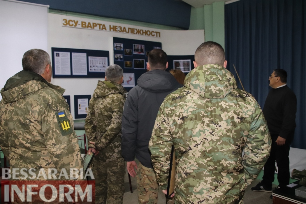 В Болграде благодарили военных за жизнь и будущее