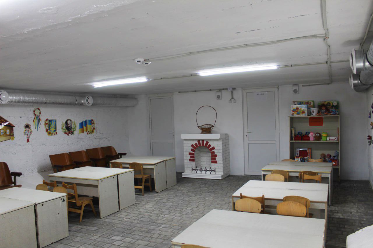 Здесь безопасно: на Измаильщине открыли еще одно укрытие в детском саду (фото)