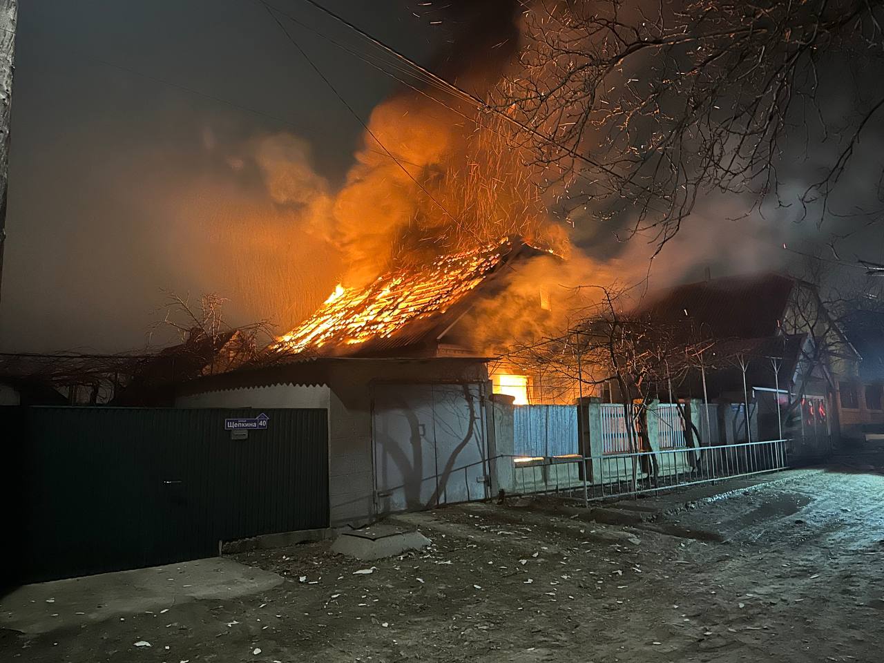 На Ізмаїльщині вночі сталося дві пожежі: одна з них ─ з летальним випадком