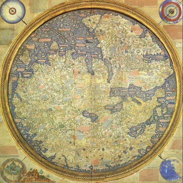 Середньовічний ченець, який ніколи не виїздив з дому, створив унікальну мапу світу