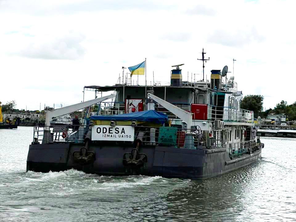 Українське Дунайське Пароплавство змінило назву 23 суден, деякі з них тепер мають ім'я українських міст в окупації