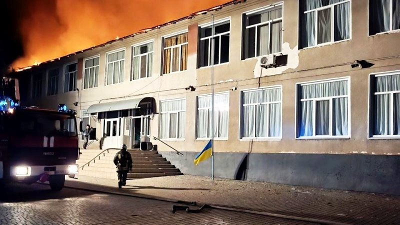 У Татарбунарському ліцеї після масштабної пожежі відновили дах навчального корпусу